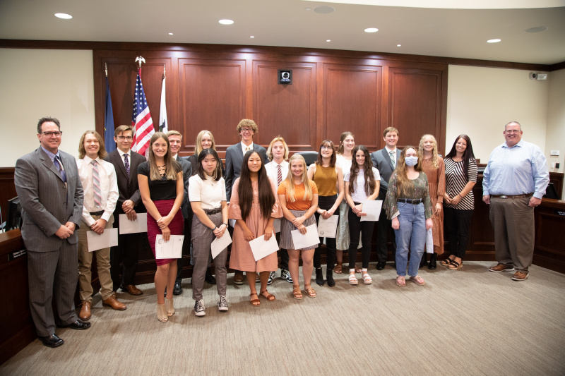 Youth Council 21-22 Oath of Office