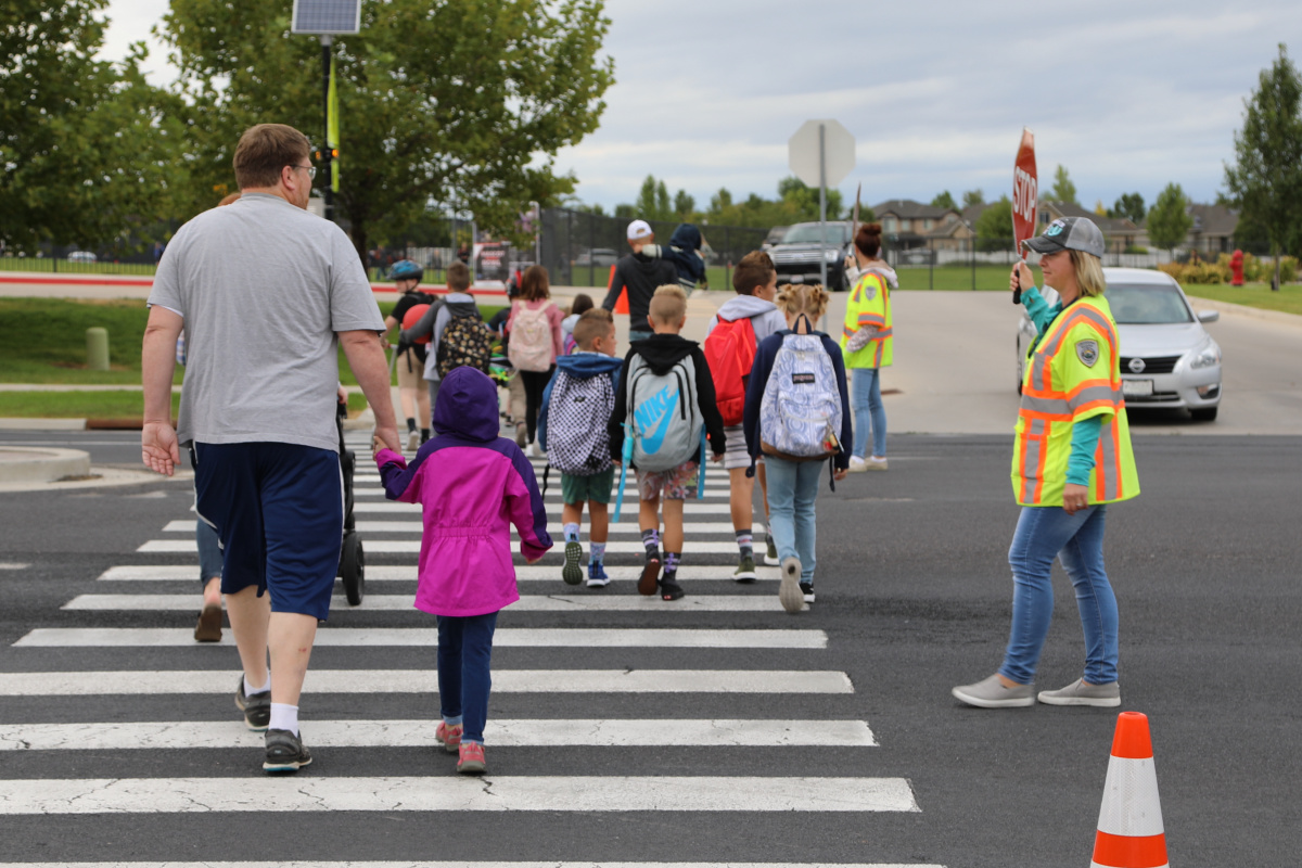 Crosswalk Silvercrest Elementary