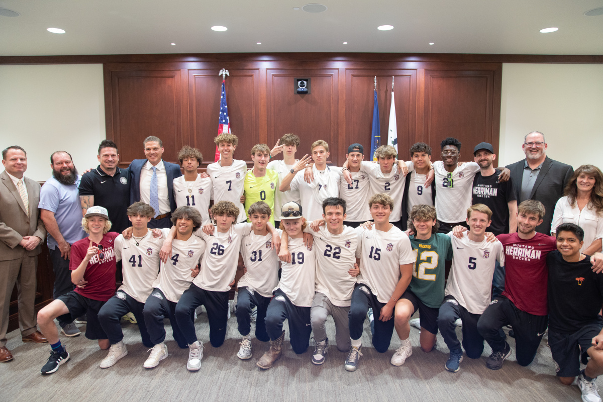 Herriman HS Boys Soccer Team