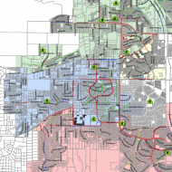 Snow Sidewalk and Trail Removal Map