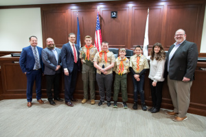 BSA Troop 123 Flag Ceremony 3