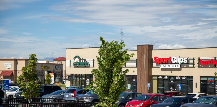 Herriman business strip mall