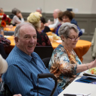 People enjoying the Senior Social at Herriman City