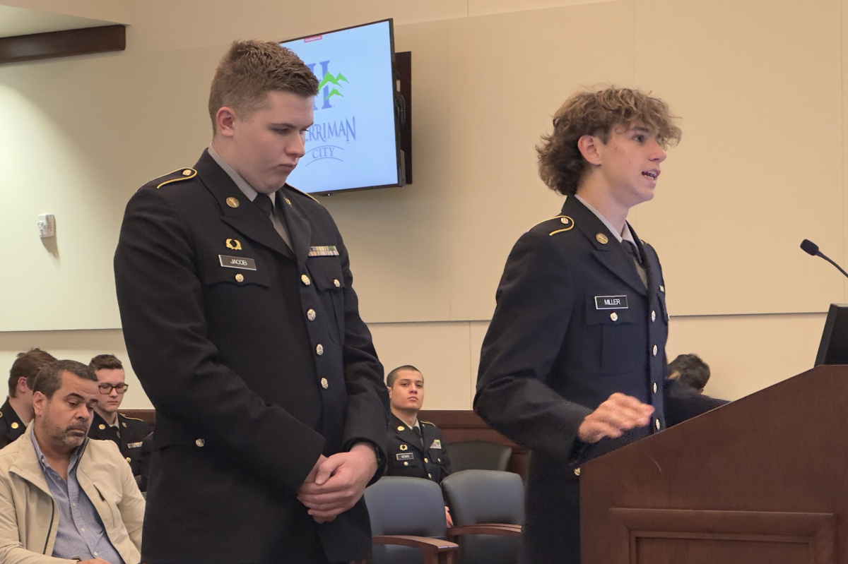 Herriman HS JROTC Presentation - 2-14-24